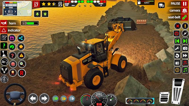Sand Excavator JCB Truck 3D Screenshot 3