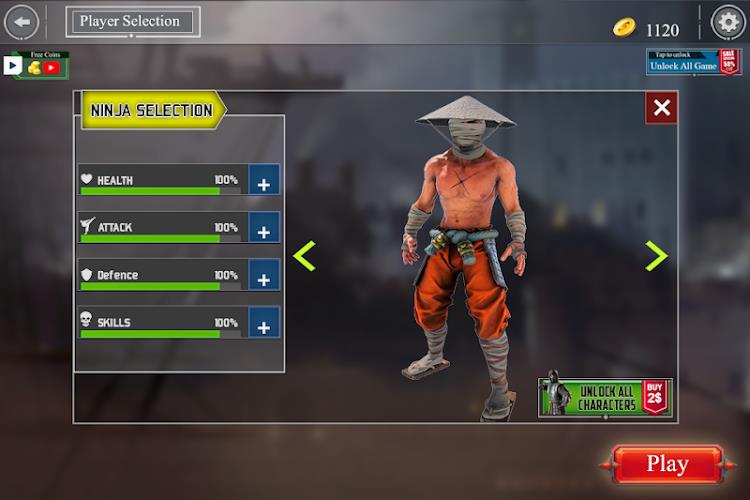 Superhero Ninja Fighting Games Screenshot 8