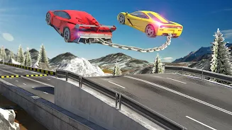 Chained Cars against Ramp Screenshot 7
