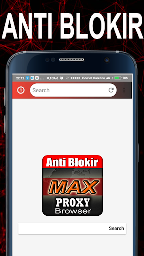 MAX-Proxy Browser Anti Blokir Screenshot 2