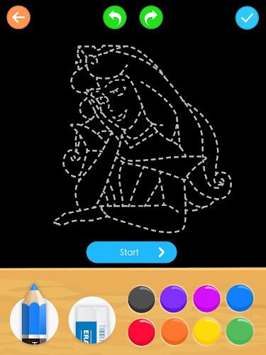 Learn to Draw Princess Screenshot 19