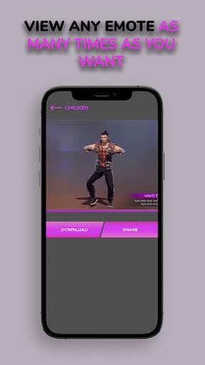 EmotesFF PRO | Dances & Emotes Screenshot 7