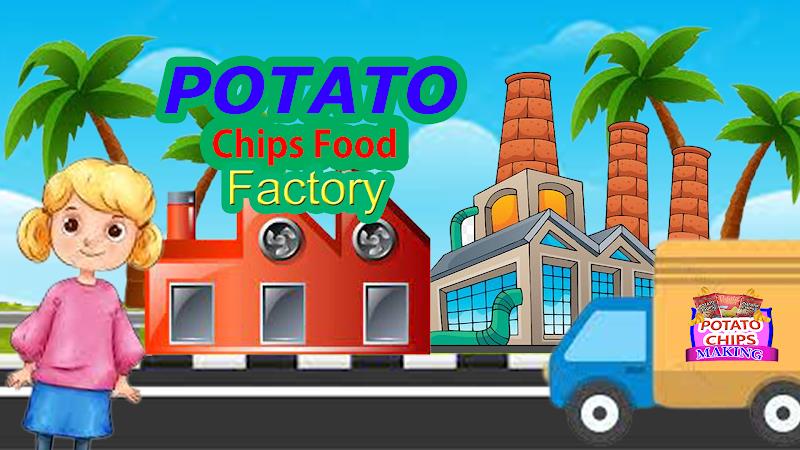 Potato Chips Food Factory Game Screenshot 4