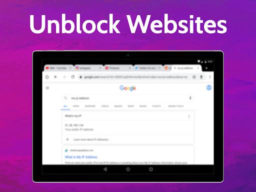 UPX: Unblock Sites VPN Browser Screenshot 5