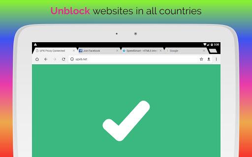 UPX: Unblock Sites VPN Browser Screenshot 10