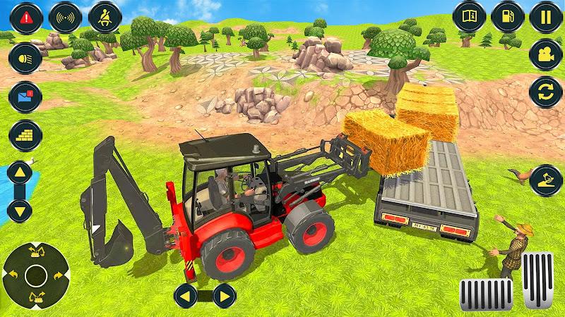 Village Excavator JCB Games Screenshot 14