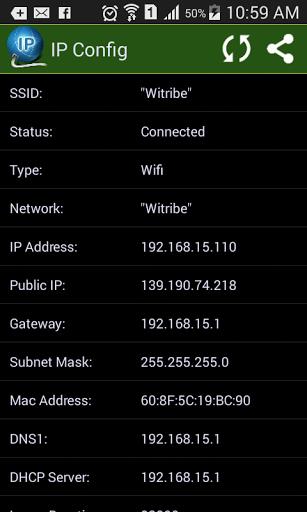 IPConfig - What is My IP? Screenshot 1