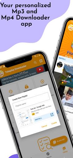 Tubeplay Mp3 & Mp4 Downloader Screenshot 3