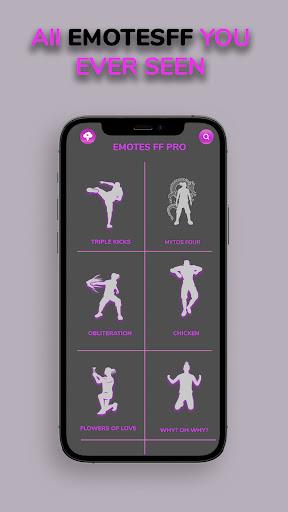 EmotesFF PRO | Dances & Emotes Screenshot 6