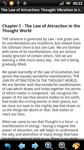 The Law of Attraction BOOK Screenshot 3