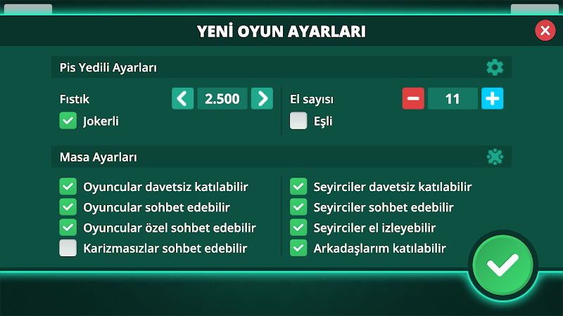 Pis Yedili Online Screenshot 3