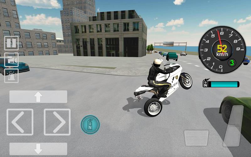 Police Motorbike Driving Screenshot 1