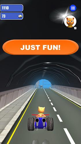 Cat Leo Run - Talking Cat Run Screenshot 4
