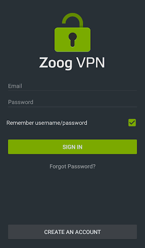 Zoog VPN - Secure VPN Proxy Screenshot 1