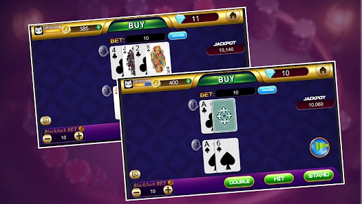 Blackjack Offline Earn BTC Screenshot 3