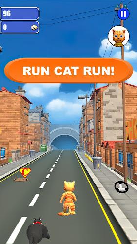Cat Leo Run - Talking Cat Run Screenshot 17