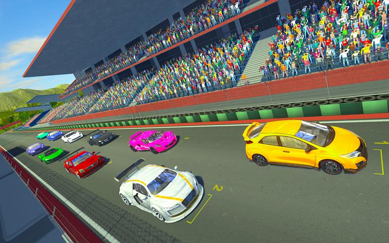 Crazy Street Stock Cars Racing Screenshot 3