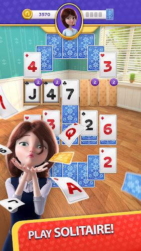 Molly's Solitaire Home Cards Screenshot 1