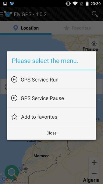 Fly GPS Screenshot 3
