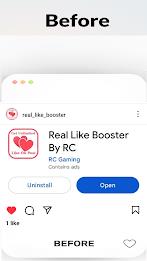 RC Real Like Follower Booster Screenshot 1