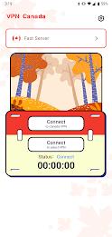 VPN Canada - Fast & Unlimited Screenshot 1