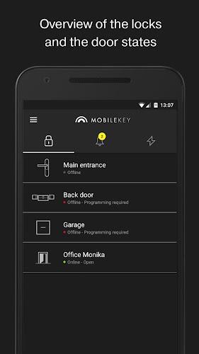 SimonsVoss MobileKey Screenshot 1