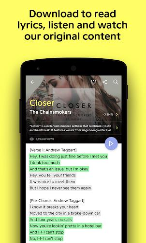 Genius — Song Lyrics Finder Screenshot 2