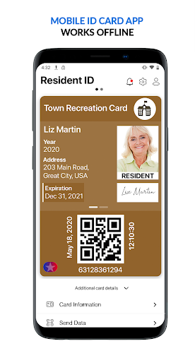 Resident ID:Town/City ID Cards Screenshot 1