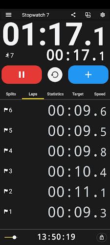 Talking stopwatch multi timer Screenshot 6
