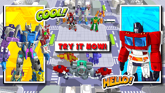 Merge Robot Monster Fight Screenshot 1