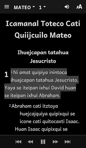 Náhuatl Huasteca Central Bible Screenshot 4