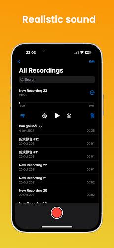 iVoice - iOS 17 Voice Memos Screenshot 1