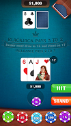 Blackjack 21: casino card game Screenshot 4