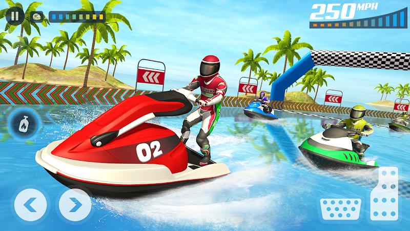 Jet Ski Boat Game: Water Games Screenshot 1