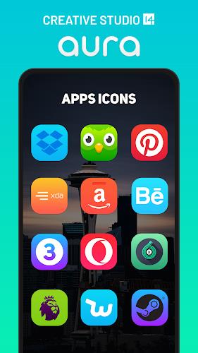 Aura Icon Pack Screenshot 4