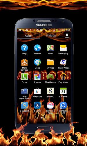 Flaming Text : Fire Text Photo Screenshot 7