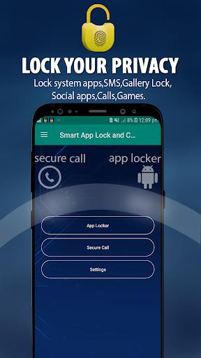 Fingerprint Lock ,Pattern lock,App Lock,Call lock Screenshot 1