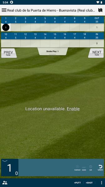 Golf Pad Screenshot 5