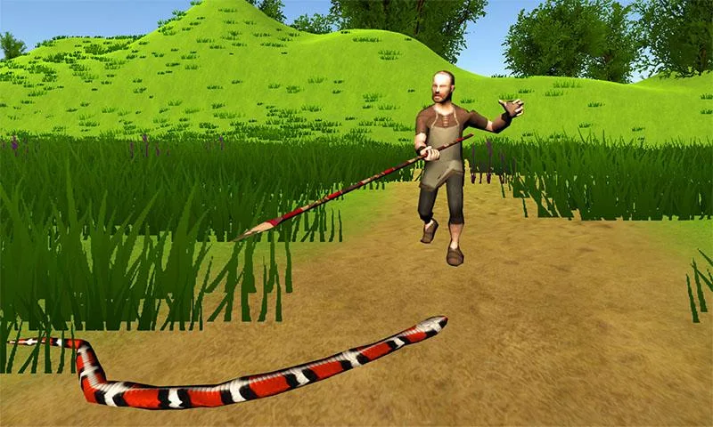 Hungry Anaconda Snake Sim 3D Screenshot 1