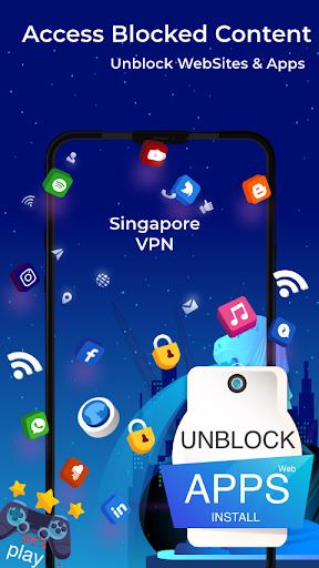 Singapore VPN - Free, Fast & Secure Screenshot 4