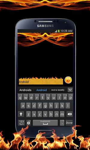 Flaming Text : Fire Text Photo Screenshot 3