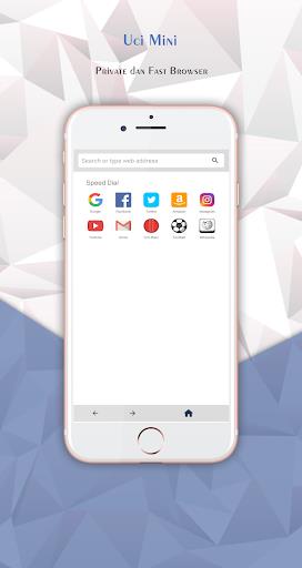 New Uc Browser 2021 - Mini & Secure Screenshot 1