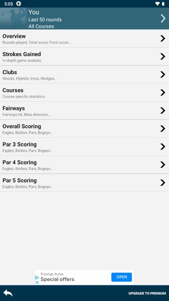 Golf Pad Screenshot 2