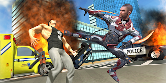 Super Hero Rope Crime City Screenshot 7