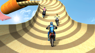 Superhero Tricky Bike Racing Screenshot 4