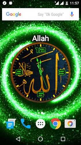 Allah Clock Live Wallpaper Screenshot 3