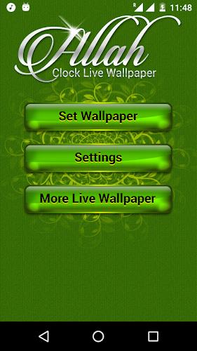 Allah Clock Live Wallpaper Screenshot 6