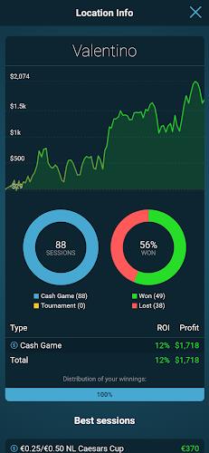Poker Bankroll Tracker Screenshot 3