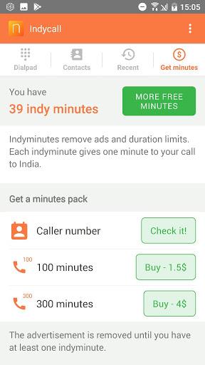 IndyCall - calls to India Screenshot 5