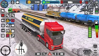 Oil Tanker Truck Driving Games Screenshot 13